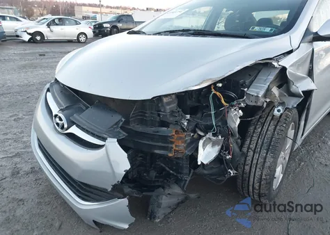 2011 Hyundai Elantra Gls из США, поврежденный, VIN 5NPDH4AE3BH008532